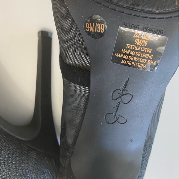 Jessica Simpson 9M Mesh Pumps - Picture 8 of 9